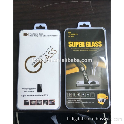 High Quality Plastic Packgae For Screen Protector Tempered Glass
